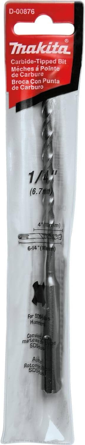 Mèche 1/4'' SDS Plus