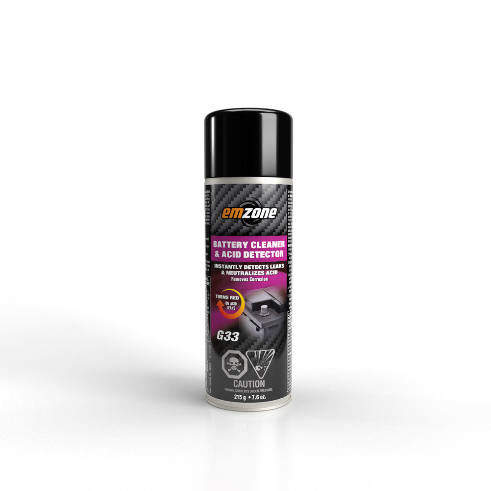 G33 Nettoyant pour contact de batterie et détecteur d'acide EMZONE