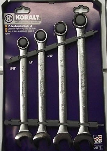 Ens. 4pcs grandes clés mixtes