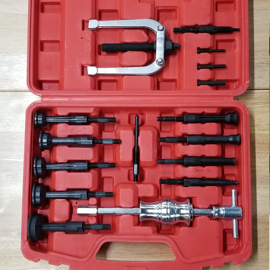 Trousse 16pcs d'extracteurs de roulement interne