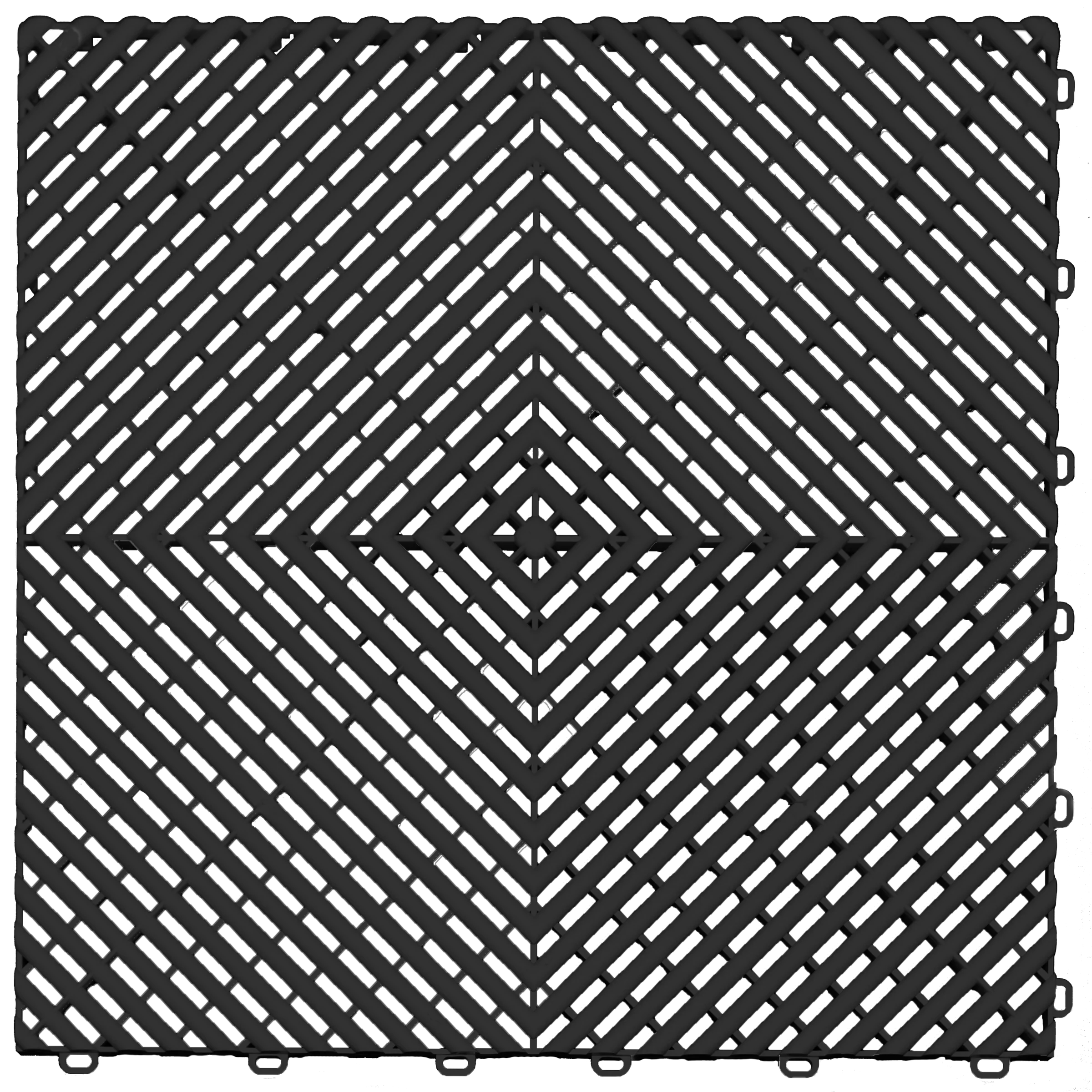 Tuile de plancher noire