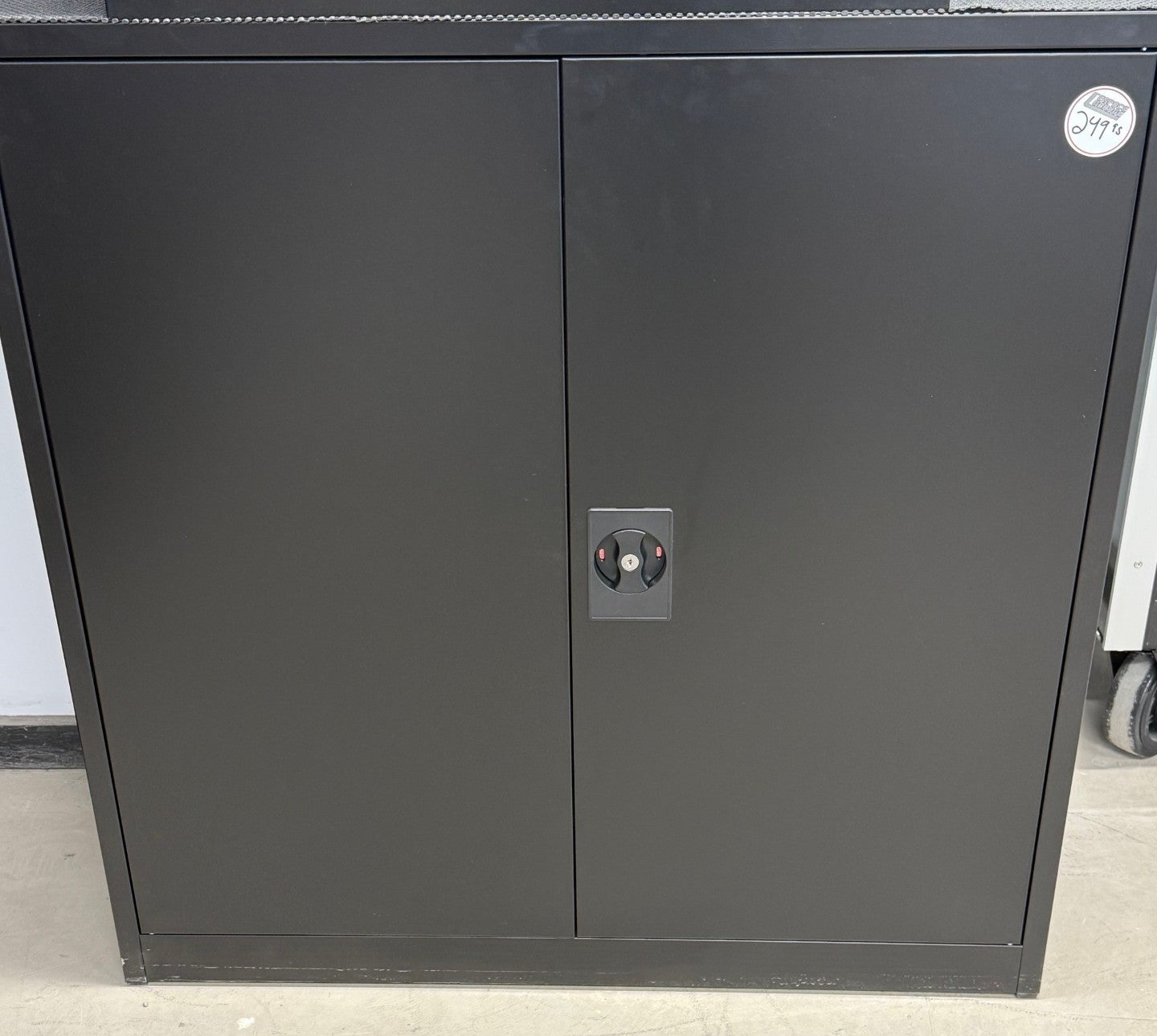 Demi armoire 2 portes 36'' Noir