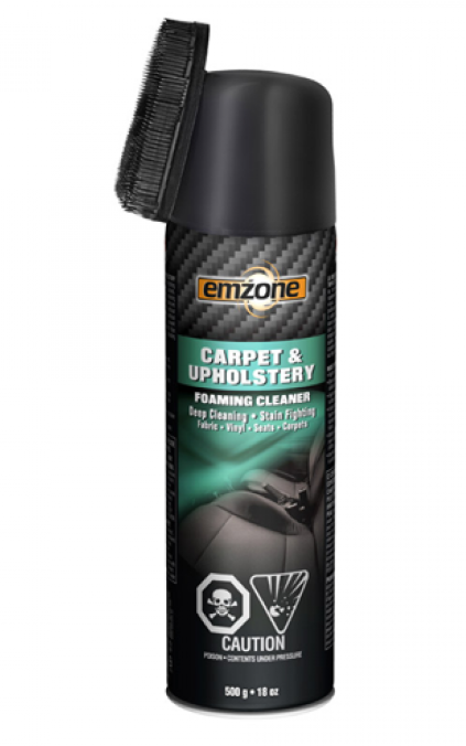 Mousse nettoyante pour tapis et tissus
