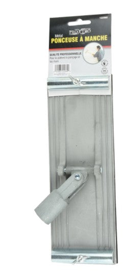 Ponceuse à cloison sèche pour manche en métal
