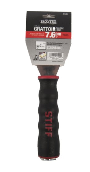 Grattoir robuste lame en acier haute teneur en carbone