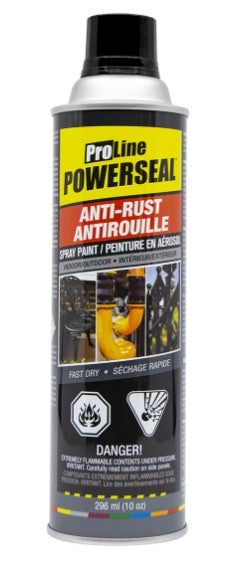 Peinture antirouille en aérosol