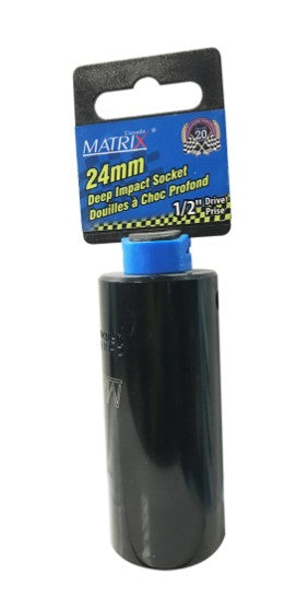 Douille profonde à choc 12mm