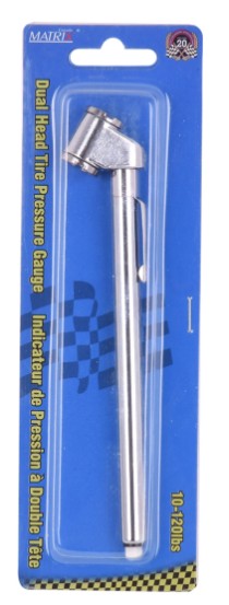 Manomètre de type crayon à deux pieds 10/120 PSI