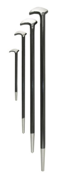 Ens. 4pcs barres de levier à pointe et à tête en talon