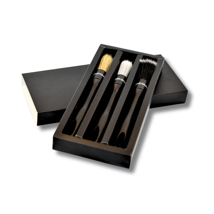 Ensemble de Brosses de Détail (3 PCS)