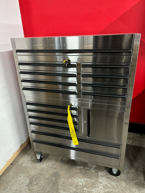 Coffre 41'' Base et tête Stainless