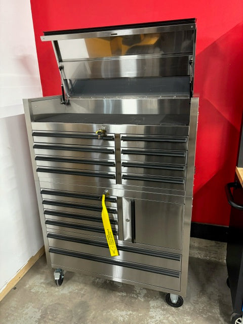 Coffre 41'' Base et tête Stainless